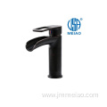 Black Bathroom Faucet with Single Handle